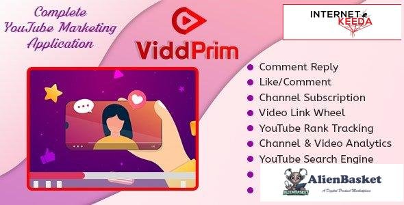 59408  ViddPrim v1.2.1 - Complete YouTube Marketing Application (SaaS Platform) - 