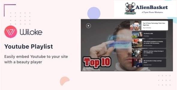 59416  Wiloke Youtube Playlist v1.0