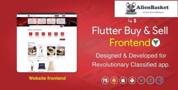 59444  BuySell Frontend with Vue.js and PHP Backend (Olx, Mercari, Carousell, Classified ) Full App 