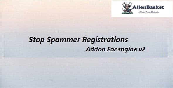 59450  Stop Spammer Registrations Addon For sngine v2.0