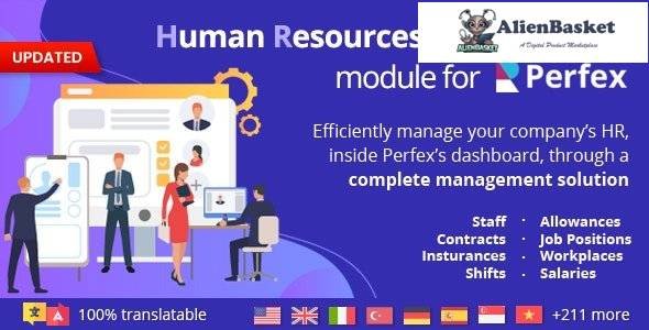 59486  Human Resources Management v1.4 - HR module for Perfex CRM