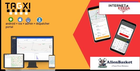 59488  TAGXI - Taxi Application | Uber clone - Android + IOS + Dashboard