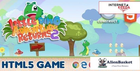 59496  Little Dino Adventure Returns 2 - HTML5 Game Exported
