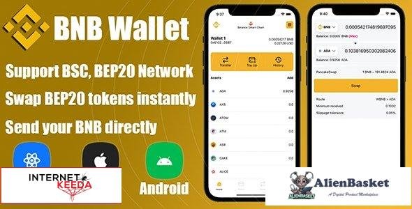 59619  React Native - DeFi Crypto Wallet BNB, BEP20