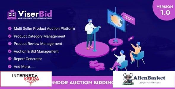 59743  ViserBid v1.0 - Multivendor Auction Bidding Platform