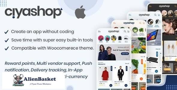 61918  CiyaShop v4.15 - Native iOS Application based on WooCommerce
