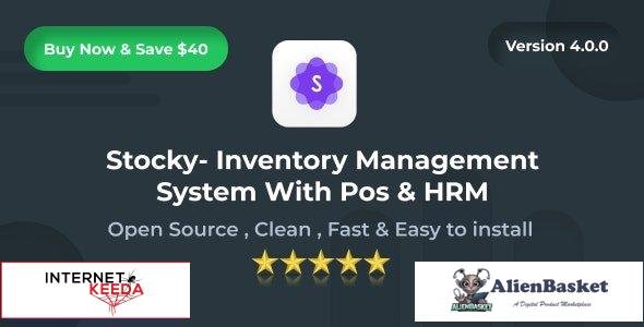 59902  Stocky v4.0.0 - Ultimate Inventory Management System with Pos & HRM