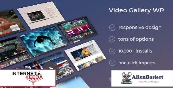 59997  Video Gallery Wordpress Plugin /w YouTube, Vimeo, Facebook pages v12.20