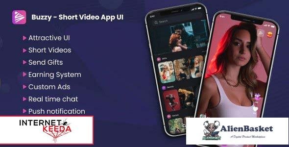 60014  Buzzy v1.0 - TikTok, Dubsmash, Triller Clone Script & Short Videos App Template