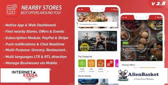 60025  Nearby Stores Android v2.8.0 - Offers, Events, Multi-Purpose, Restaurant, Services & Booking