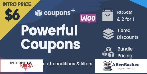 60034  Coupons + v1.1.1 - Advanced WooCommerce Coupons Plugin