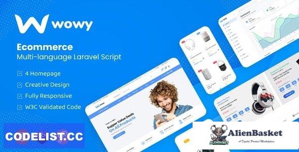 62450  Wowy v1.18 - Multi-language Laravel eCommerce Script