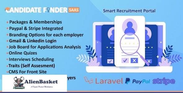 60140  Candidate Finder SaaS v1.2 - Recruitment Management Portal