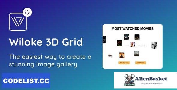 60163  Wiloke 3D Grid Addon for Elementor v1.0.0