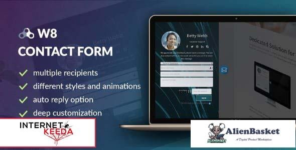 60161  W8 Contact Form v1.5.9 - WordPress Contact Form Plugin