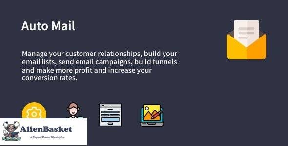 60166  Auto Mail v1.0.1 - Newsletter Plugin for WordPress