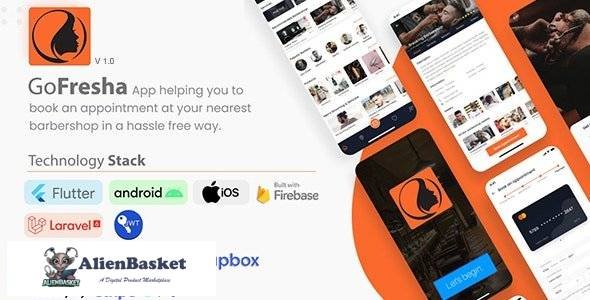 60193  GoFresha v1.0.2 - Salon, Spa, Massage Appointment Flutter App with Admin Panel