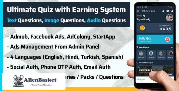 60220  Play Quiz (Text,Image,Audio) & Earn Money v2.1