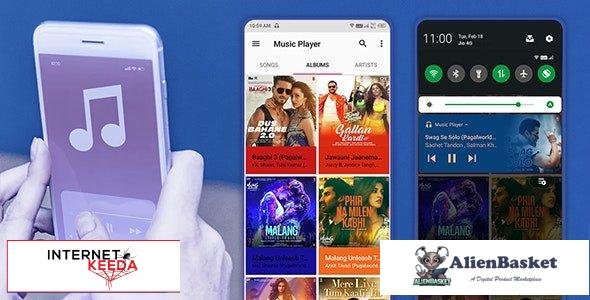 60240  Music Player v1.0 - Android Music Player Source Code