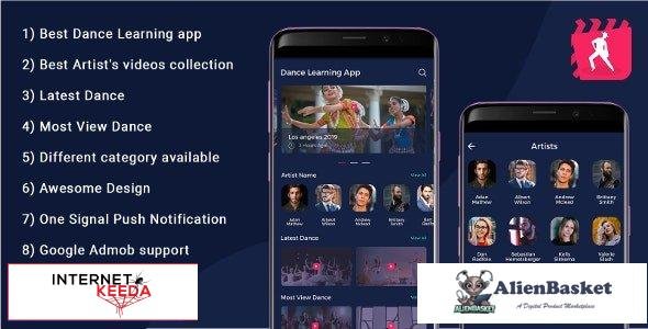 60238  Android Dance App v2.1 - Video App (youtube channel + live streaming + m3u8 + Movies)
