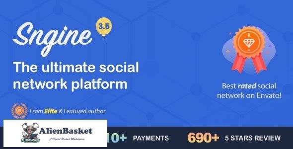 60295  Sngine v3.5 - The Ultimate PHP Social Network Platform - 