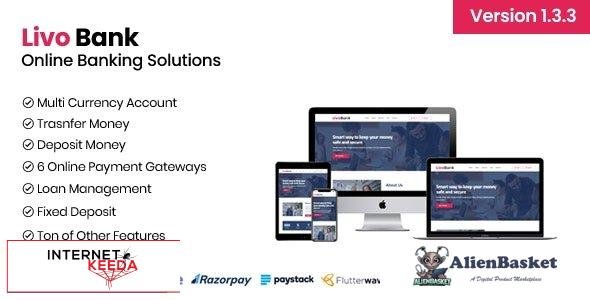 60348  Livo Bank v1.3.3 - Complete Online Banking System