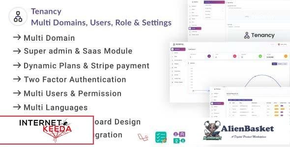 60401  Tenancy v1.0.3 - Domains, Database, Users, Role, Permissions & Settings