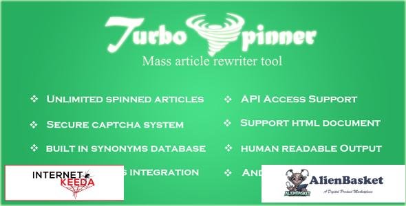 60405  Turbo Spinner v1.8 - Article Rewriter
