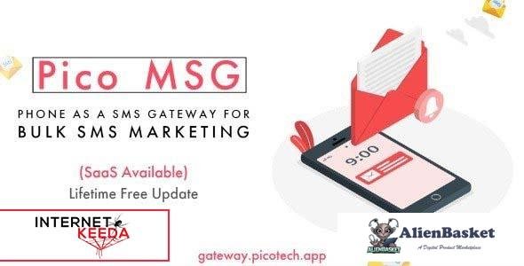 60579  PicoMSG v1.2 - Phone As an SMS Gateway For Bulk SMS Marketing - 