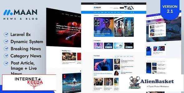 60411  Maan News v2.0.1 - Laravel Magazine Blog & News PHP Script