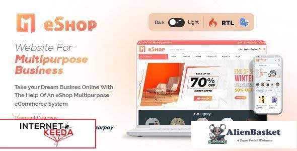 61586  eShop Web v2.0.8 - Multi Vendor eCommerce Marketplace / CMS - 