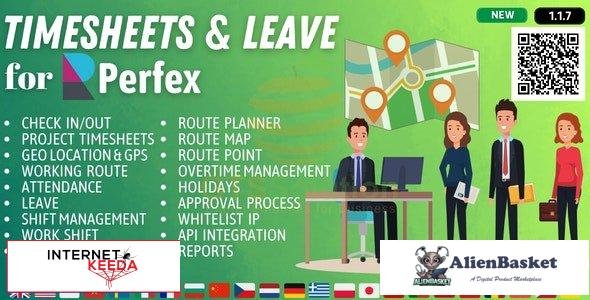 60414  Timesheets and Leave Management module for Perfex CRM v1.1.7