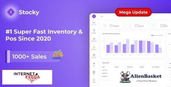 60468  Stocky v4.0.1 - Ultimate Inventory Management with POS & HRM