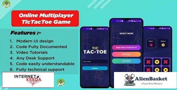60470  Multi Player Tic Tac Toe Game using Firebase Realtime Database v1.0