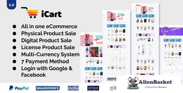 60509  iCart v1.0 - Multipurpose eCommerce CMS