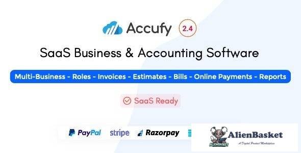 60557  Accufy v2.4 - SaaS Business & Accounting Software - 