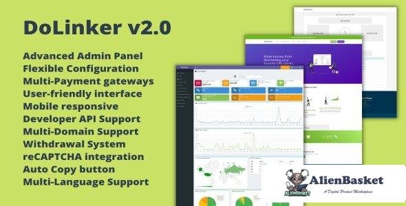 60562  DoLinker v2.0.15 - Ultimate URL Shortener Platform