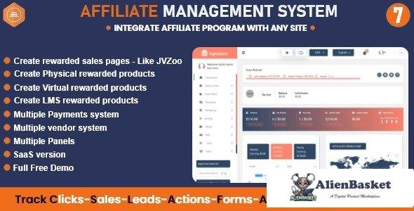 60736  Affiliate Management System v7.0.0.2 - PHP Platform