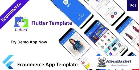 61847  GoKart v2.5 - Flutter E-commerce App Template - Flipkart Clone Flutter