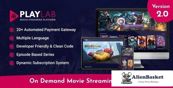 60971  PlayLab v2.0 - On Demand Movie Streaming Platform