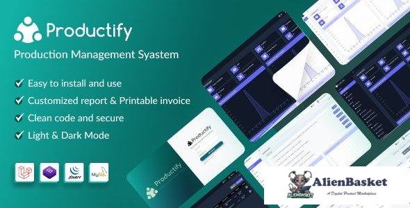 66934  Productify v4.3 - Production Management System - 