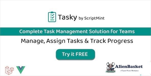 61033  Tasky v1.0 - Complete Task Management Solution