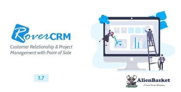 61037  RoverCRM v1.7 - Customer Relationship And Project Management System - 