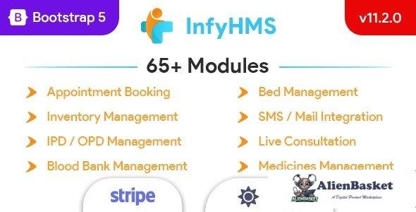 61039  InfyHMS v11.2.0 - Smart Laravel Hospital Management System