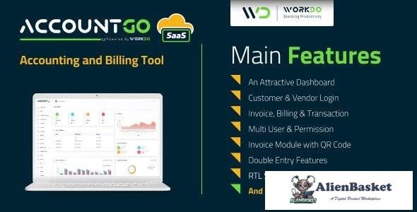 61221  AccountGo SaaS v4.7 - Accounting and Billing Tool - 