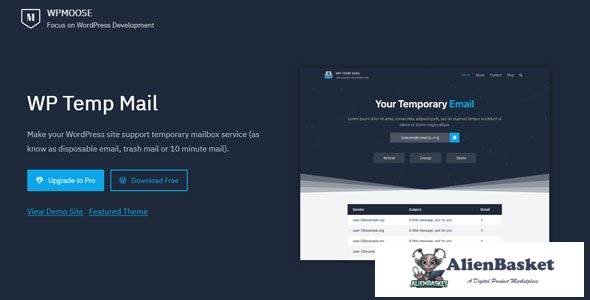 61322  WP Temp Mail Professional 1.0.0