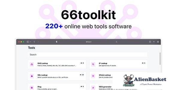 61378  66toolkit v9.0.0 - Ultimate Web Tools System (SAAS) - 