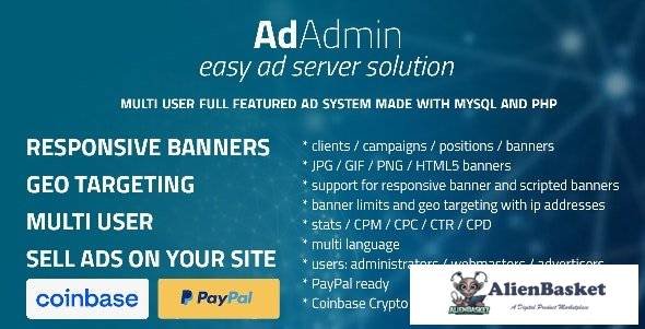 61582  AdAdmin v3.995 - Easy full featured ad server