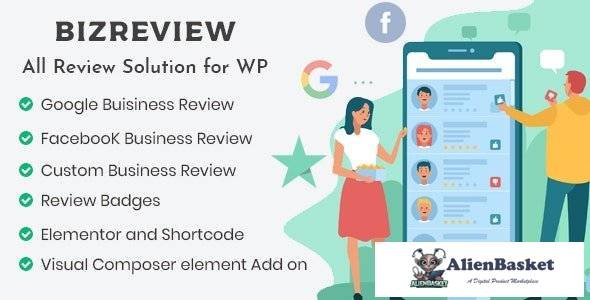 61534  BIZREVIEW v2.5 - Business Review WordPress Plugin