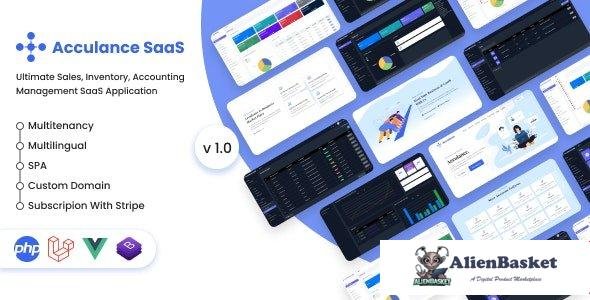 62940  Acculance SaaS v3.0.0 - Multitenancy Based POS, Accounting Management System - 